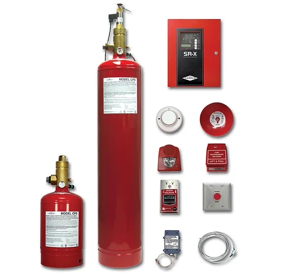 Clean agent Fire safety equipment
