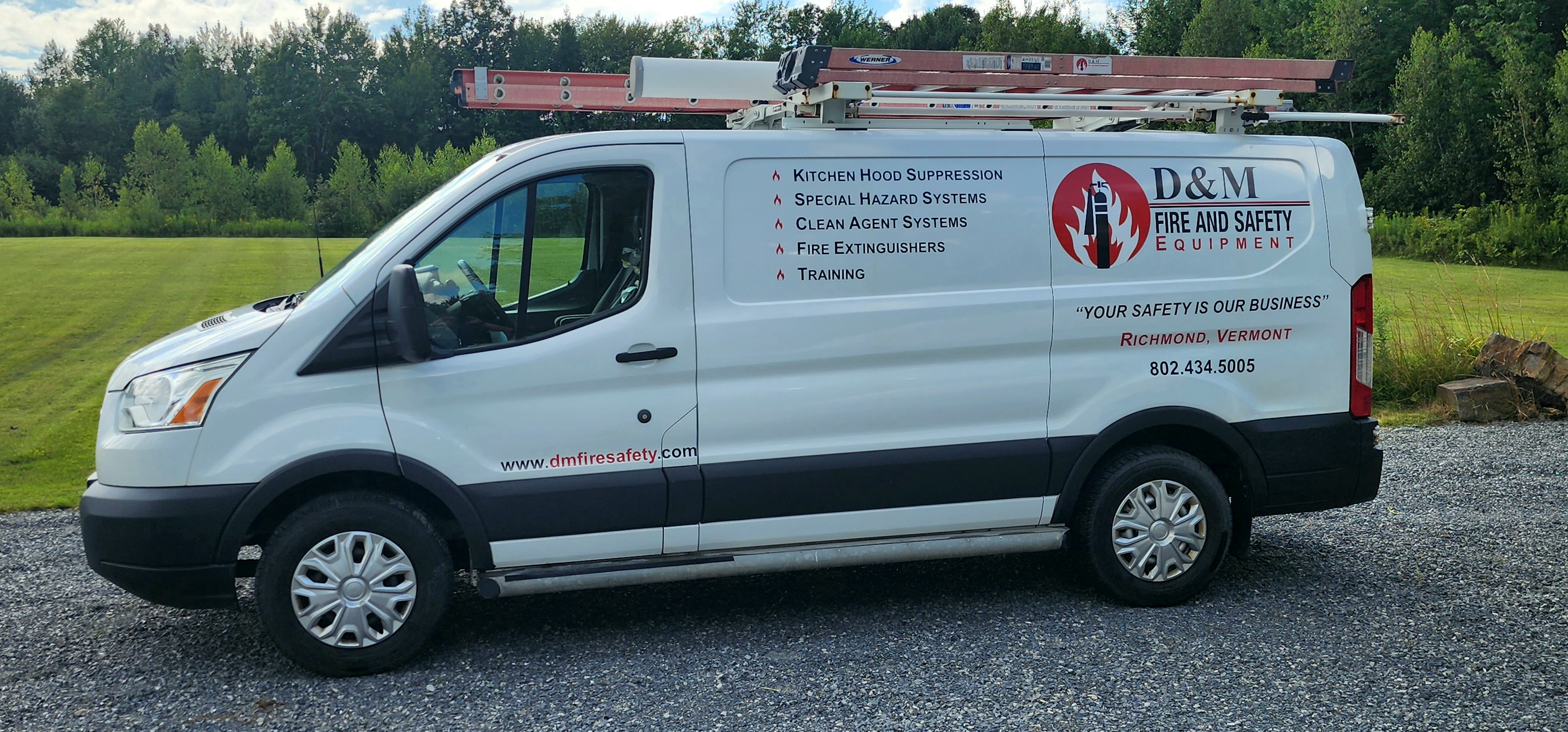 Fire safety and equipment Provider Van